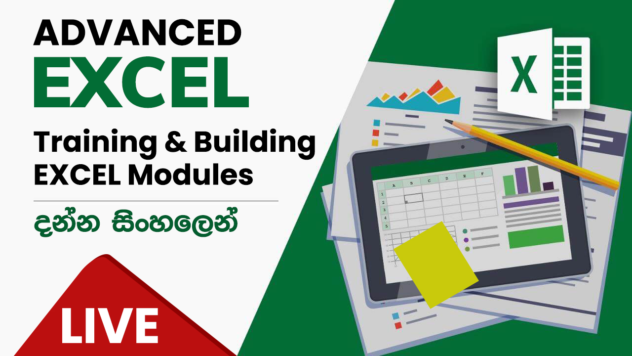 Advanced Excel : Training & Building Excel Modules : Batch 01 [LIVE ...