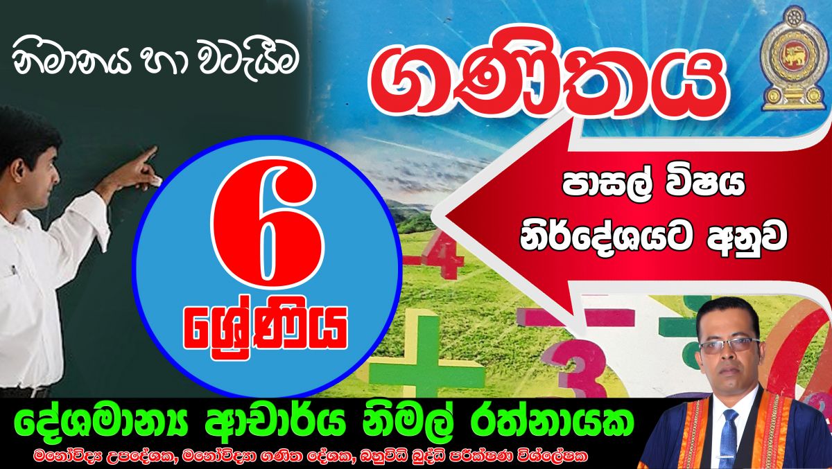 නිමානය හා වැටයීම(Grade 6)
