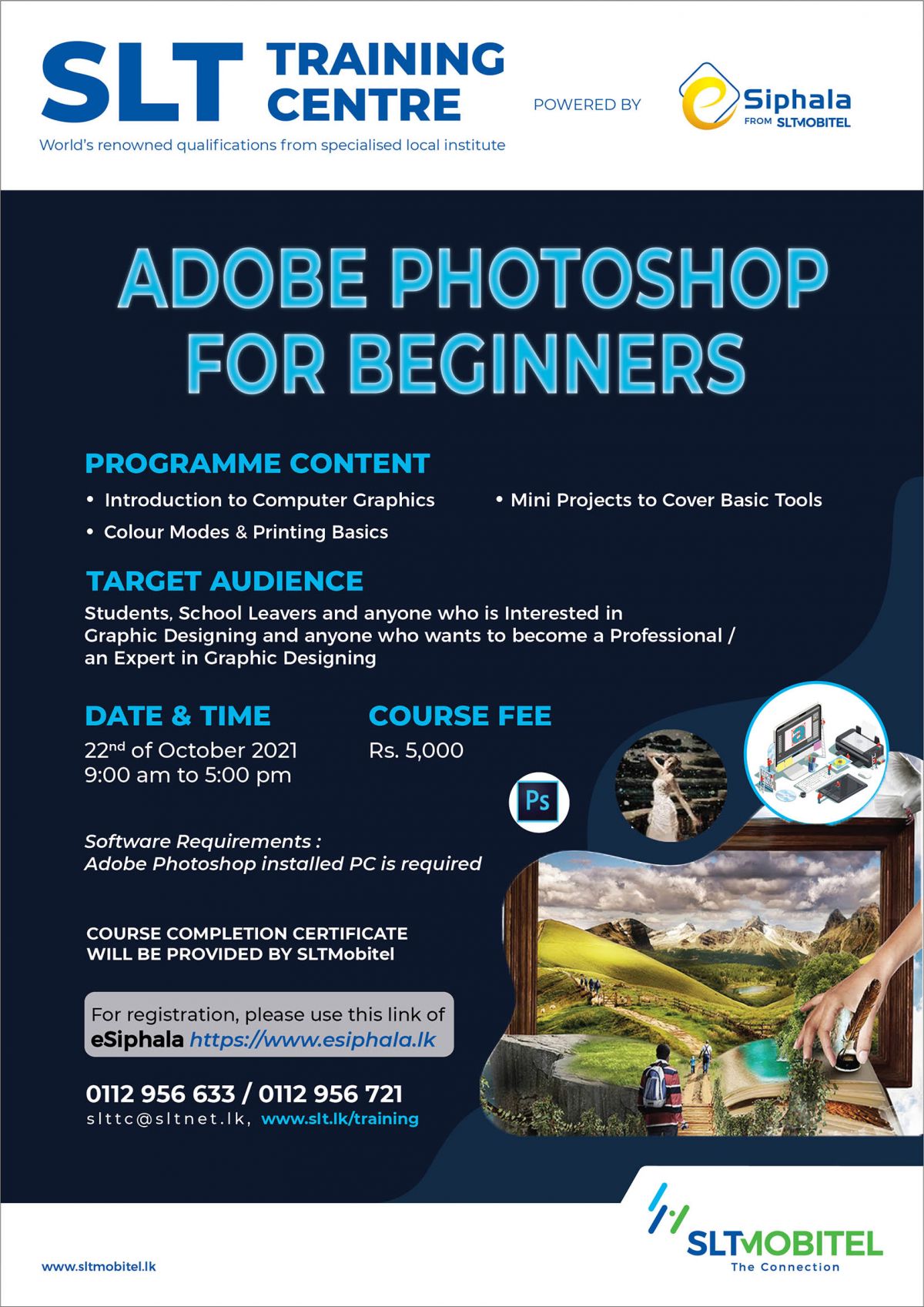 Introduction to  Adobe Photoshop- October 2021