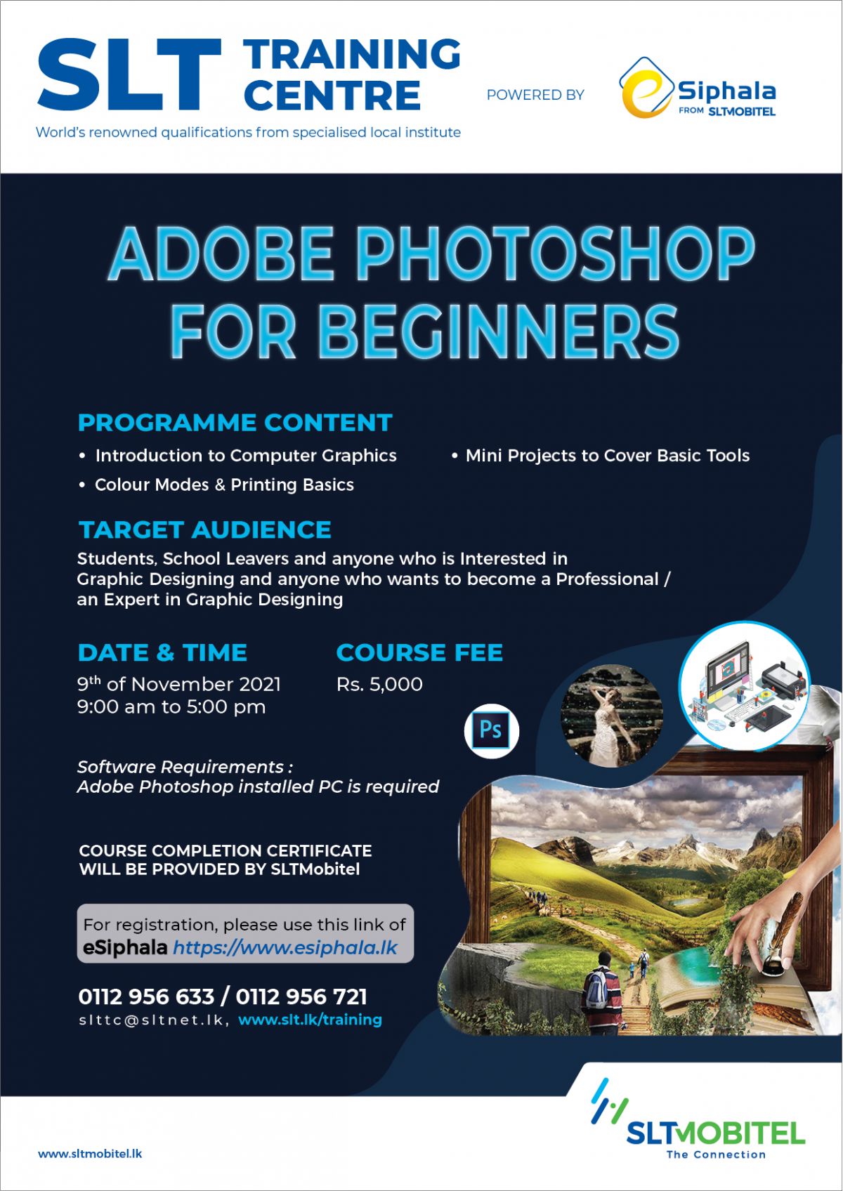 Introduction to  Adobe Photoshop- November 2021