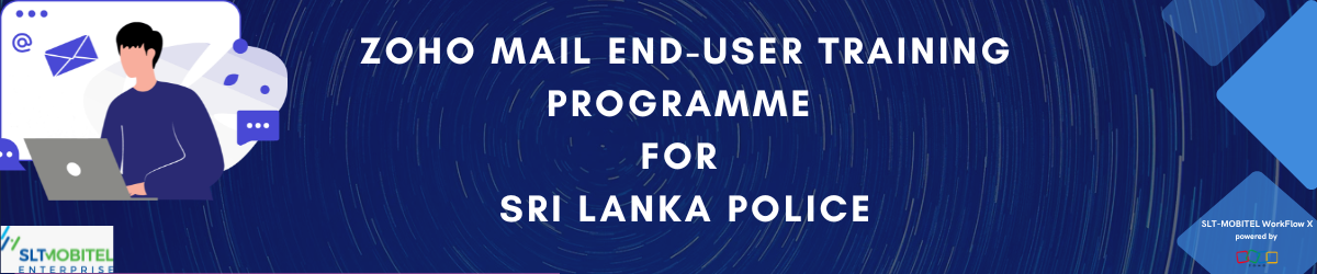 Zoho Mail End-User Training Program for Sri Lanka Police