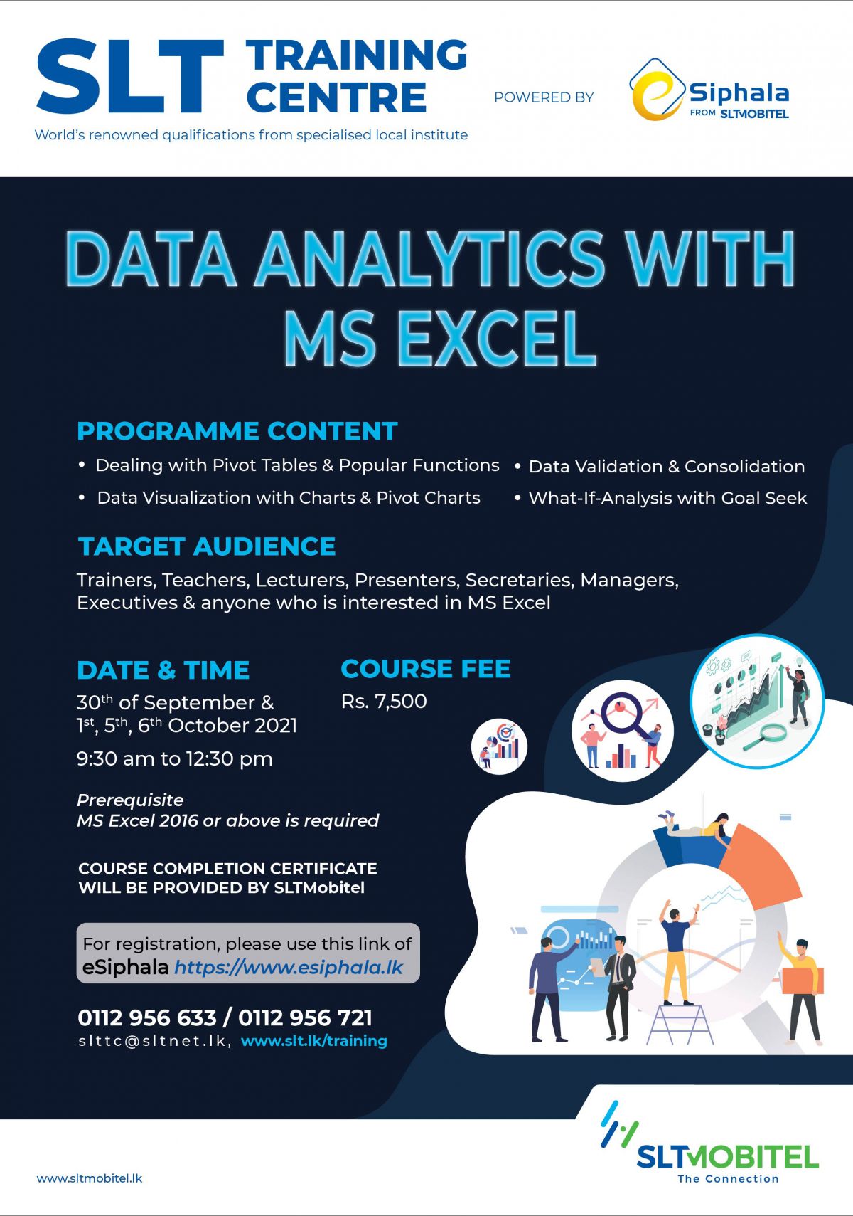 Data Analytics with Microsoft Excel- Sep-2021