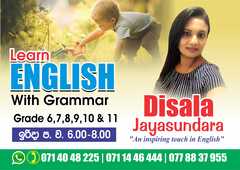 English Grammar - Gr 7,8,9,10,11 & A/L -April