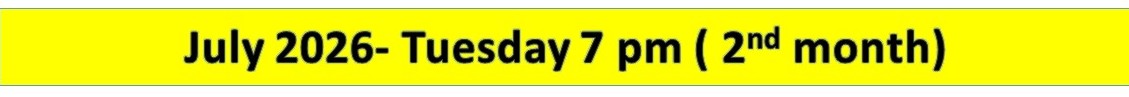 EU - July 2026 -Tuesday 7 pm - 9 pm Theory Class - External Pharmacy Examination, Chula Edirisinghe