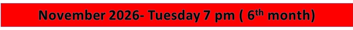 EU - November 2026 -Tuesday 7 pm - 9 pm Theory Class - External Pharmacy Examination, Chula Edirisinghe