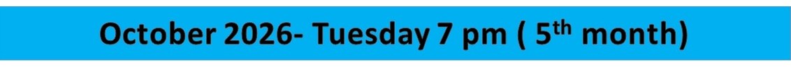 EU - October 2026 -Tuesday 7 pm - 9 pm Theory Class - External Pharmacy Examination, Chula Edirisinghe