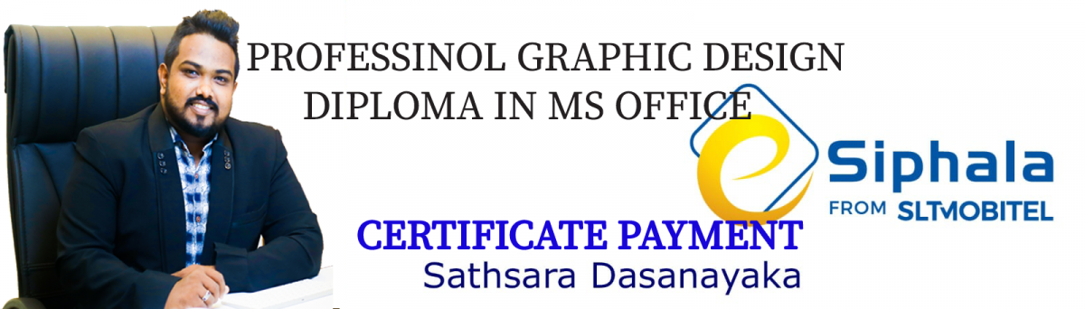 Diploma In Microsoft Office And  Diploma In Graphic Design Certificate Payment 