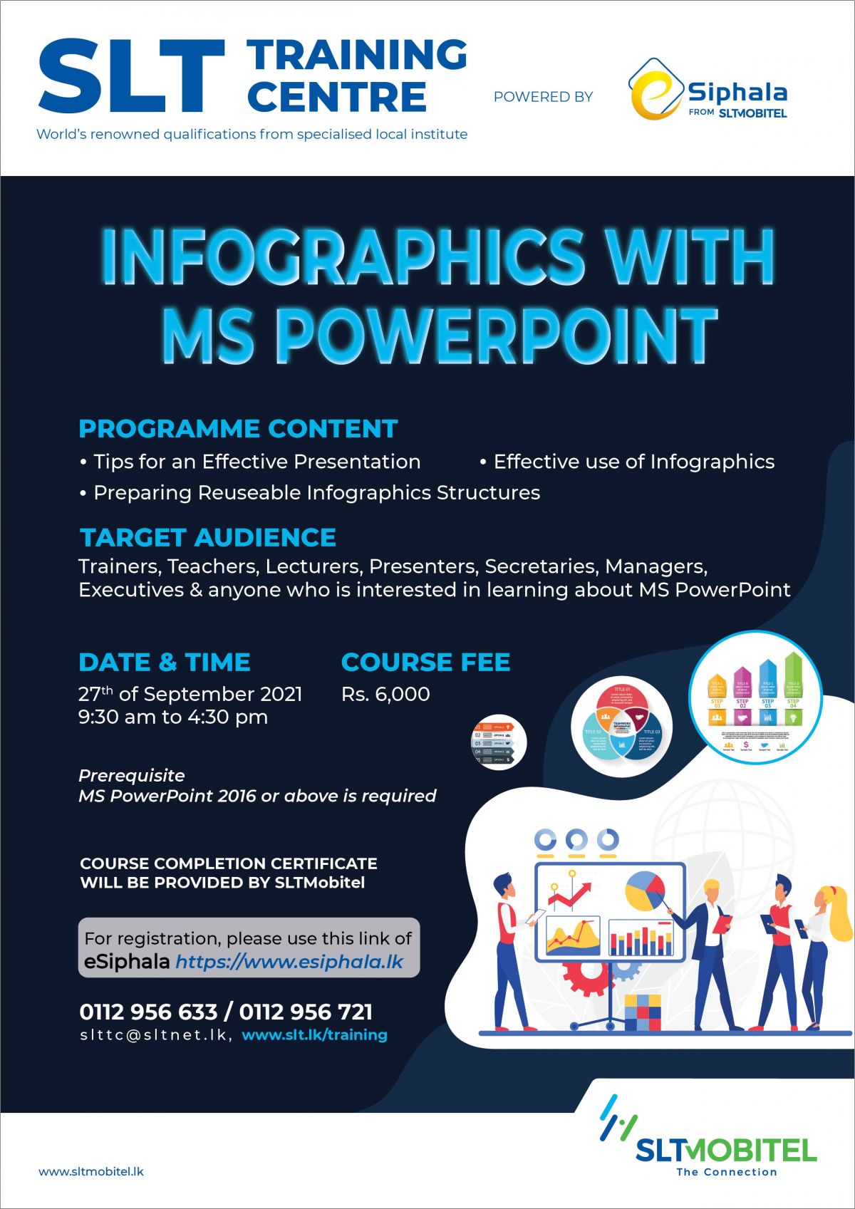 Infographics with MS PowerPoint- Sep 2021