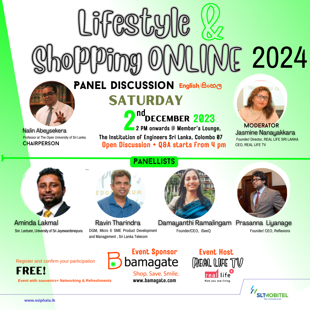Panel Discussion - LIFESTYLE & SHOPPING ONLINE 2024