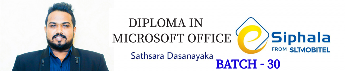 Diploma In Microsoft Office - Batch 30