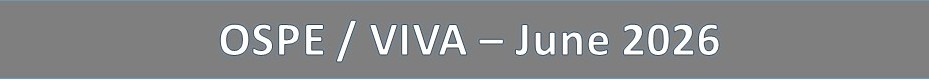 OSPE & VIVA - June 2026- for External Pharmacy Examination Jan 2026, Chula Edirisinghe