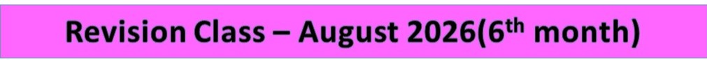Revision - August 2026- for External Pharmacy Examination Aug 2026, Chula Edirisinghe