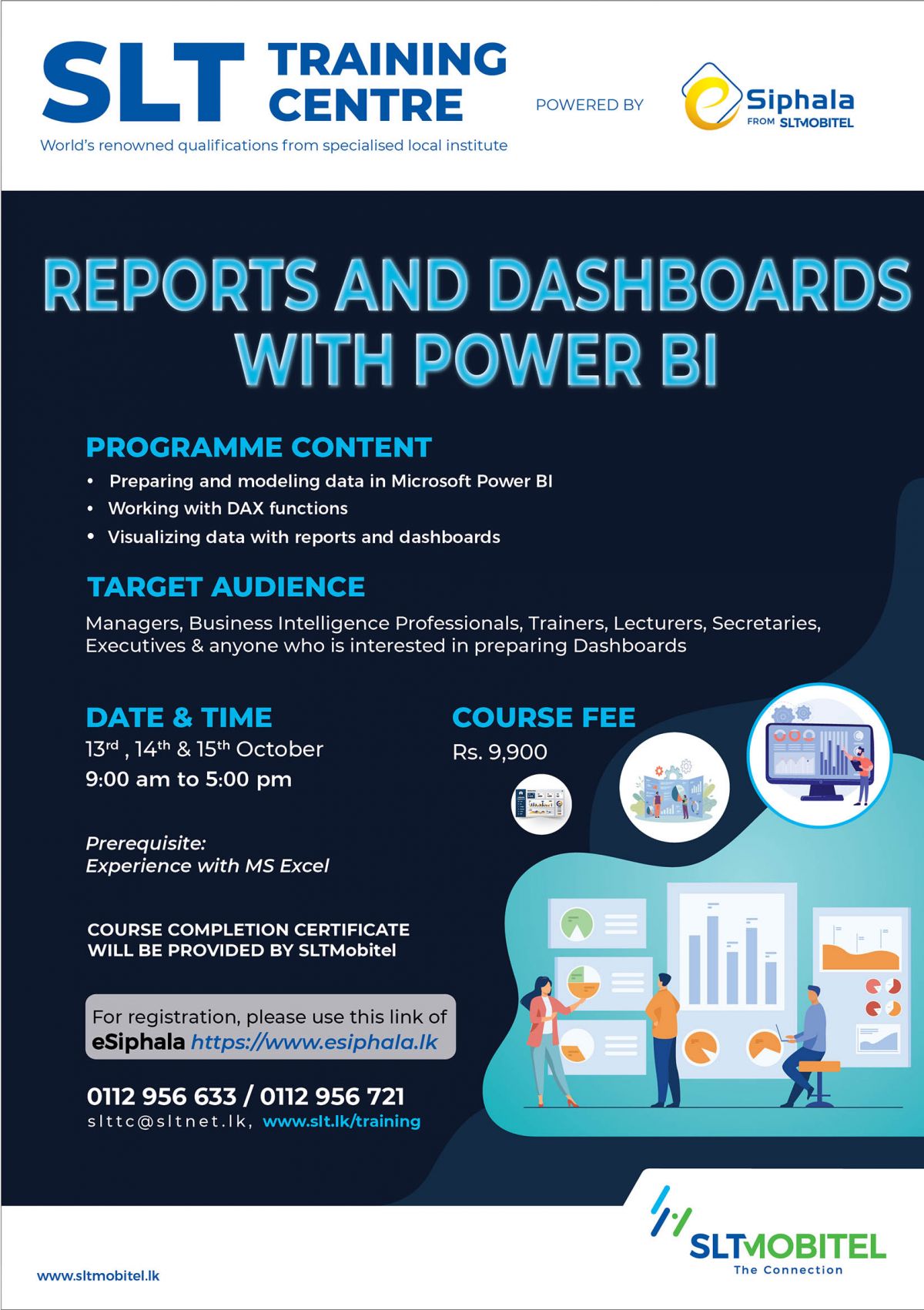 Reports and Dashboard with Power BI- October 2021