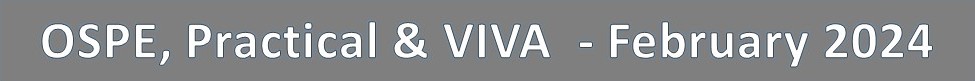 OSPE & VIVA - February 2024 - External Pharmacy Examination, Chula Edirisinghe