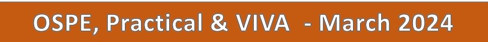 OSPE & VIVA - March 2024 - External Pharmacy Examination, Chula Edirisinghe