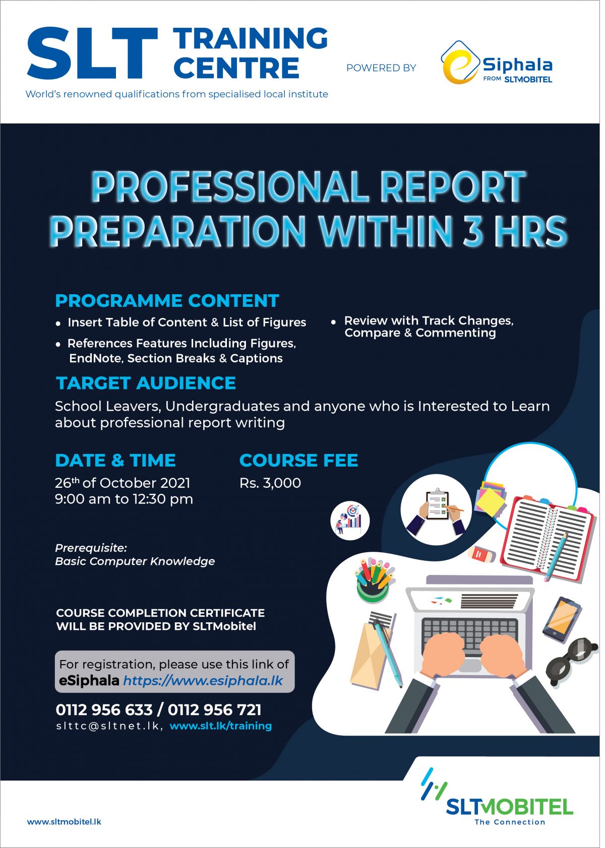 Professional Report Preparation within 3 hrs- 26th Oct 2021