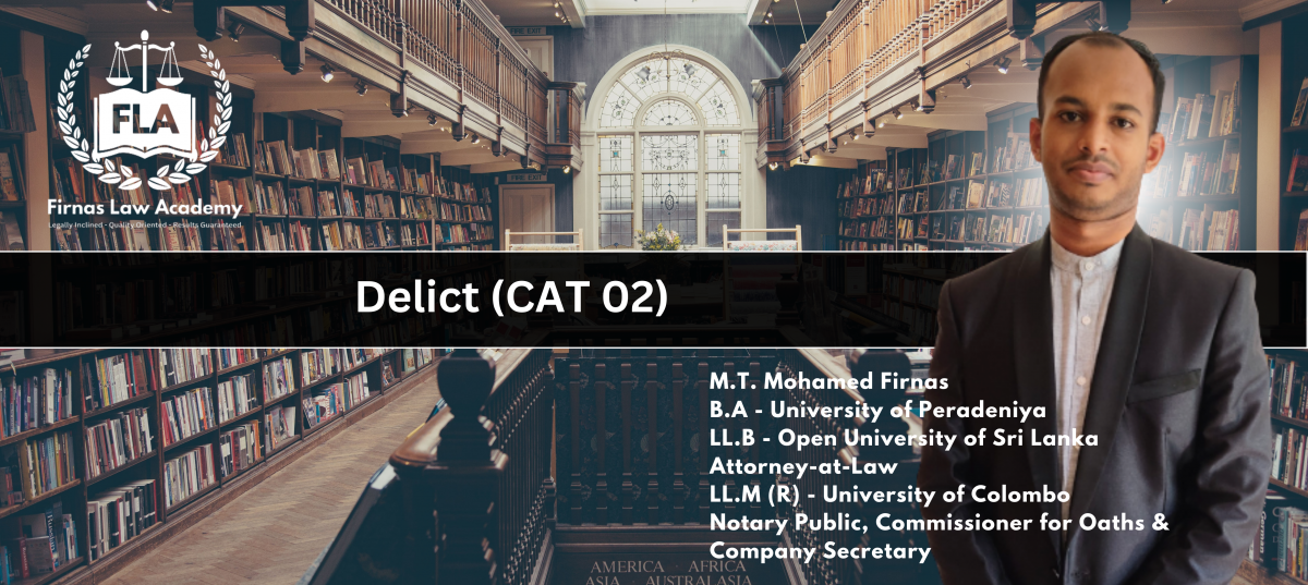 Delict - CAT 02 (LEVEL 06)