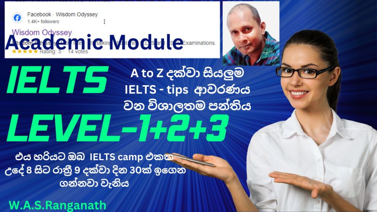 IELTS Level - 1+2+3 Academic Module 